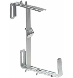 Alba™ ALBA Balkonkastenhalter Verstellb., Verz., 3-fach