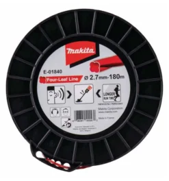 Makita Mähfaden Four-Leaf 2,7 Mm, 180 M, Rot