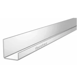 Eurotec Abschlussprofil Alu-UK Unten 61,5 X 45 X 2000 Mm