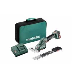 Metabo Akku-Strauch- Und Grasschere PowerMaxx SGS 12 Q, Werkzeugtasche, 12V 1x2Ah Li-Power + SC 30