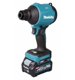 Makita Akku-Gebläse XGT, 40V Max., Akku, Ladegerät, Zubehör, Transporttasche