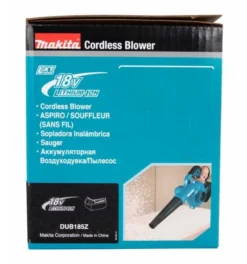 Makita Akku-Gebläse 18V, 192 M/h, 98 M/s, 58 Mbar -Makki Geschaft laubsauger akku 1465939 czm
