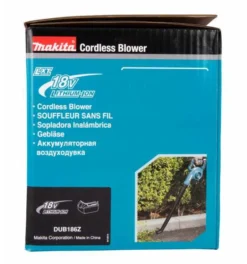Makita Akku-Gebläse 18V, 192 M/h, 68 M/s -Makki Geschaft laubsauger akku 1465953 czm