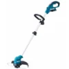 Makita Akku-Rasentrimmer 12V Max., 10.000 Min, 26 Cm, Akku, Ladegerät, Zubehör
