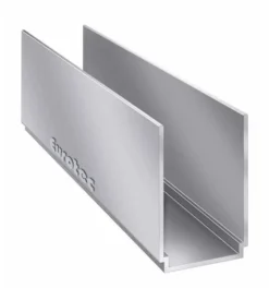 Eurotec Alu-Tragprofilverbinder 250 X 50 X 74 Mm Inkl. 8 Schrauben