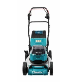 Makita Akku-Rasenmäher 2x18V, 46 Cm, 60 L, Zubehör, Akku, Ladegerät, Mulchkeil -Makki Geschaft rasenmaeher akku 1319230 czm