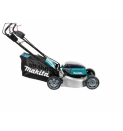 Makita Akku-Rasenmäher 2x18V, 46 Cm, 60 L, Zubehör, Akku, Ladegerät, Mulchkeil -Makki Geschaft rasenmaeher akku 1319236 czm