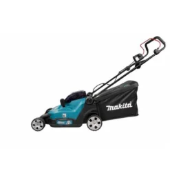 Makita Akku-Rasenmäher 2x18V, 43 Cm, 50 L, Akku, Ladegerät, Zubehör -Makki Geschaft rasenmaeher akku 1465260 czm