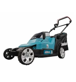 Makita Akku-Rasenmäher 2x18V, 43 Cm, 50 L, Akku, Ladegerät, Zubehör -Makki Geschaft rasenmaeher akku 1465261 czm