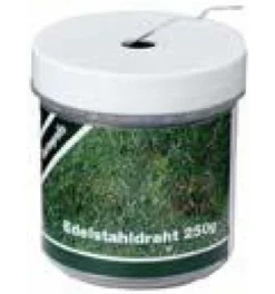 E-FLOR Edelstahldraht In Ds.a 250 G, 0,80 Mm, Ca. 60 M