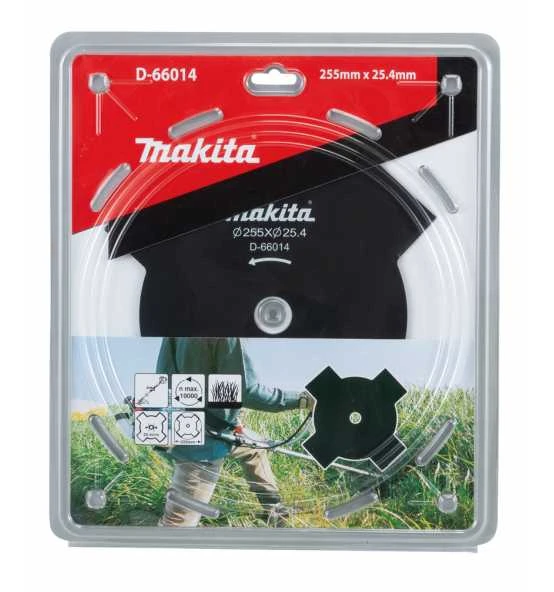 Makita 4-Zahn-Schlagmesser Stahl, 255 Mm, 25,4 Mm 2 Makita 4-Zahn-Schlagmesser Stahl, 255 Mm, 25,4 Mm – Bild 2